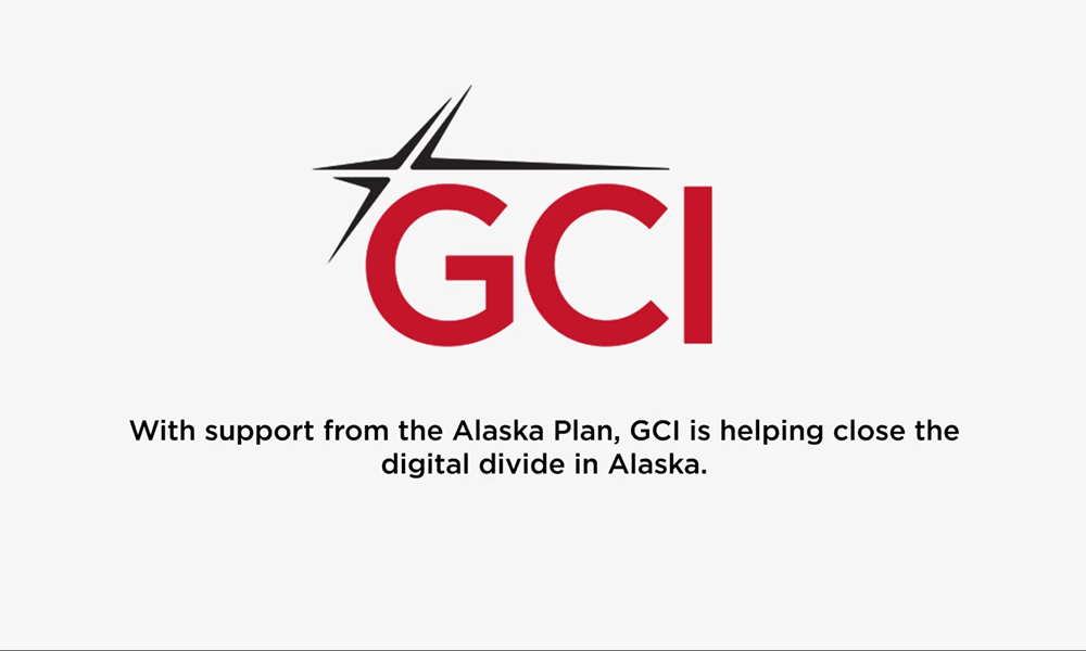 GCI is working to close the digital divide with help from the Alaska Plan. 